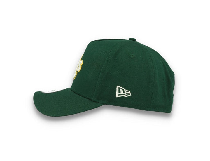 9FORTY Patch A-Frame Oakland Athletics Dark Green - LOKK