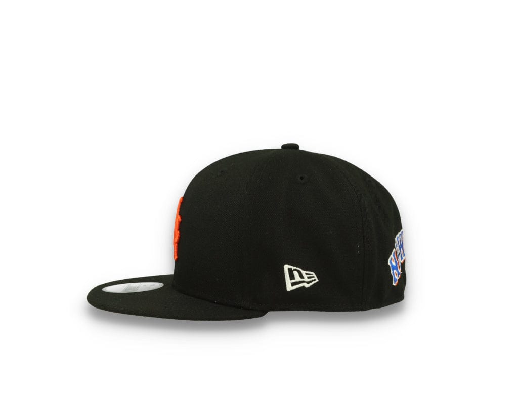 59FIFTY Upside Down All Over Print NY Mets Black