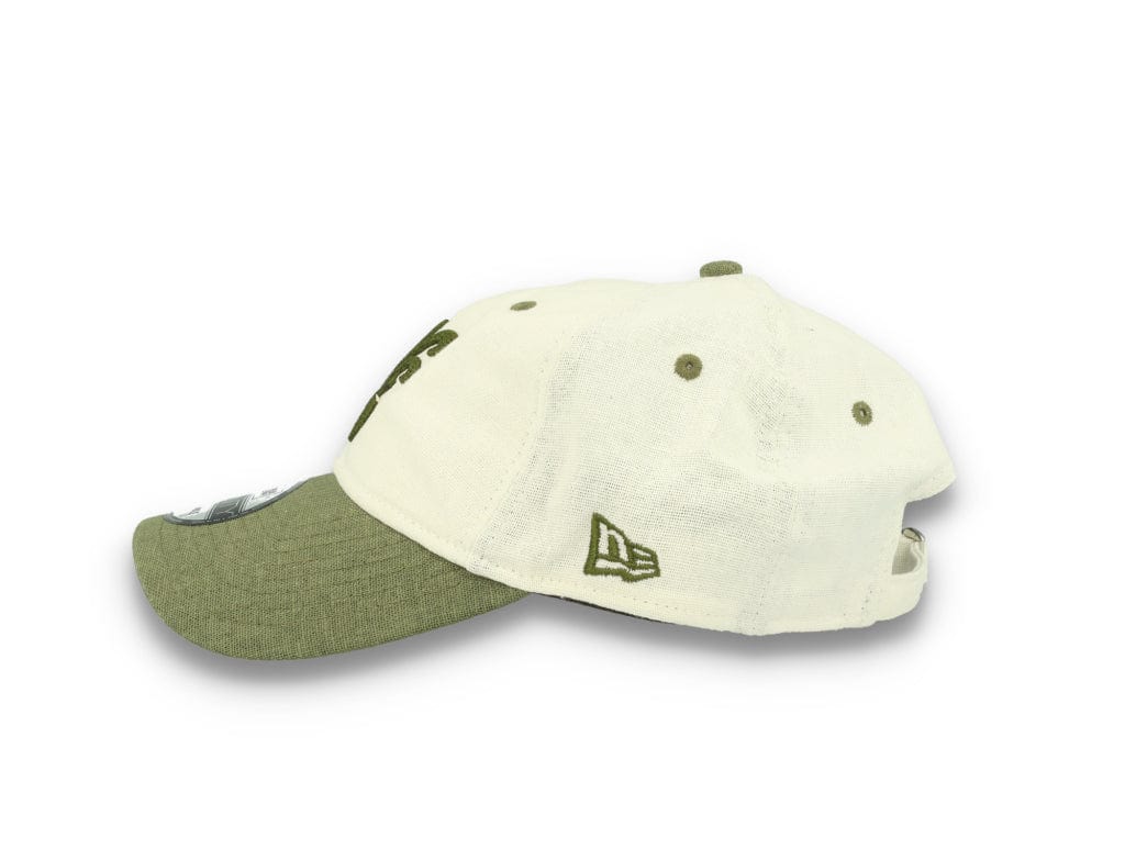 9TWENTY Linen Script New Era White New Era