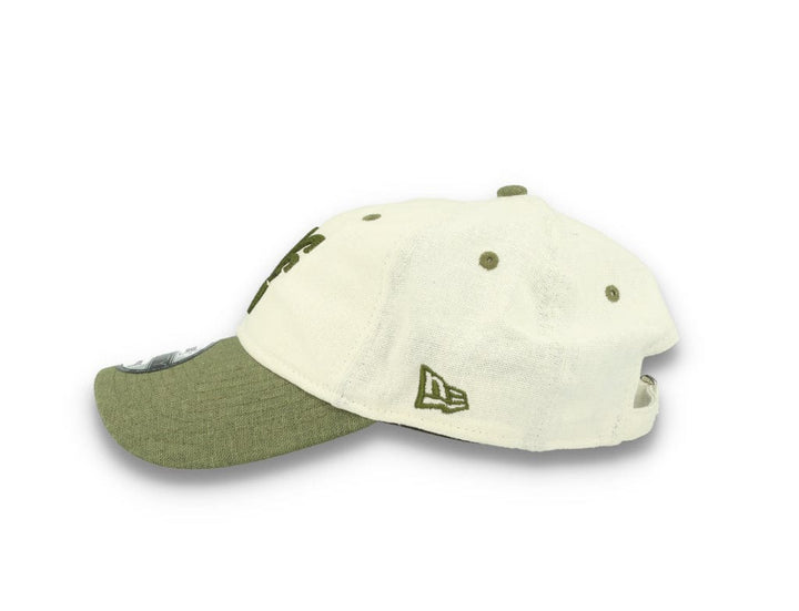 9TWENTY Linen Script New Era White New Era
