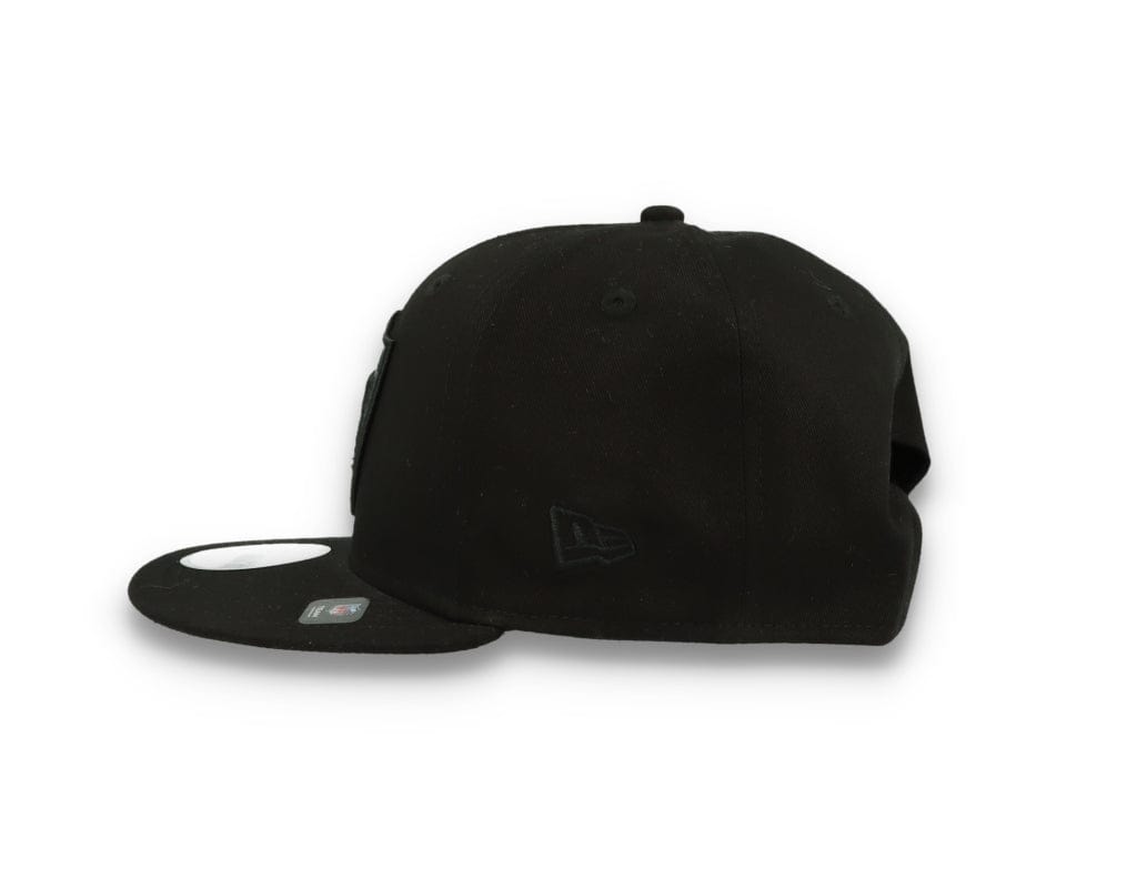 9FIFTY Nos NFL Black On Black Las Vegas Raiders - LOKK