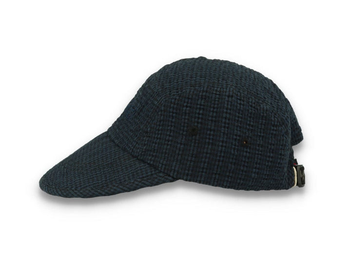 O.G. Seersucker Canyon Cap Royal Blue Garment Dyed - LOKK