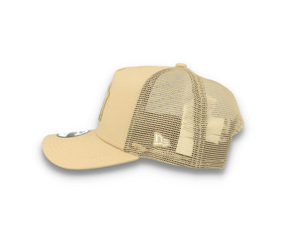 Kids Tonal Mesh Trucker New York Yankees  Beige - LOKK