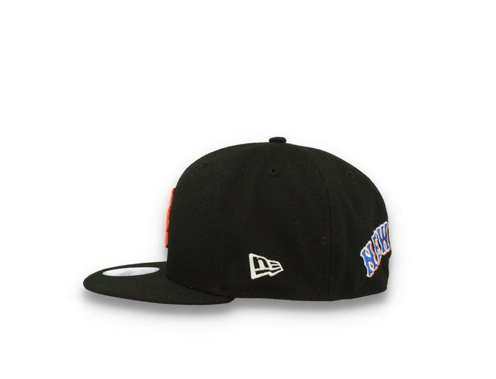 59FIFTY Upside Down All Over Print NY Mets Black