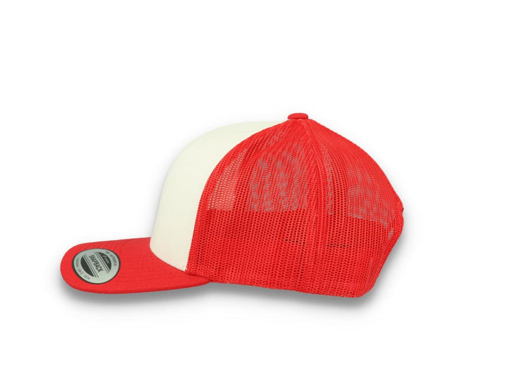 Retro Trucker Red/White/Red Flexfit 6606CF Yupoong