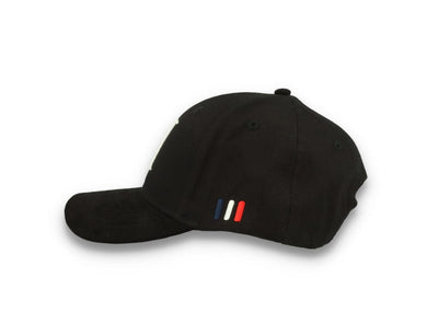 Les Deux Baseball Cap Suede II Black/White