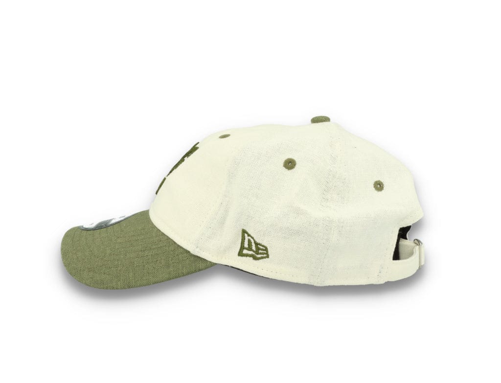 9TWENTY Linen Script New Era White New Era