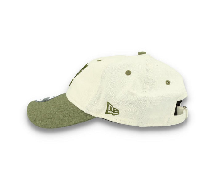 9TWENTY Linen Script New Era White New Era