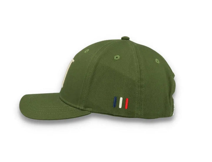 Encore Organic Baseball Cap Dark Ivy Green/Ivory - LOKK