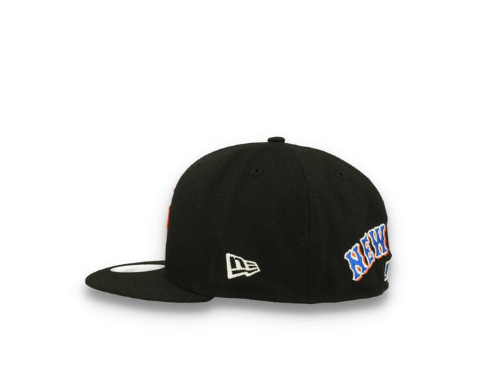 59FIFTY Upside Down All Over Print NY Mets Black