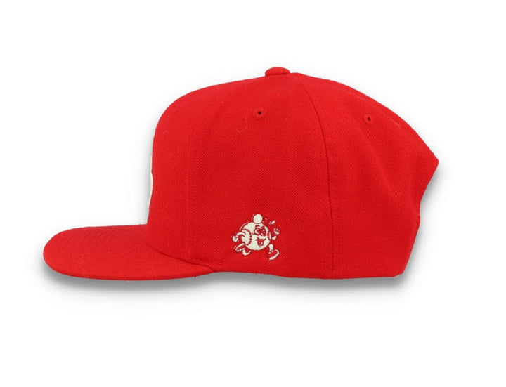 LOKK X RADIO BORGEN Snapback Red/White - LOKK