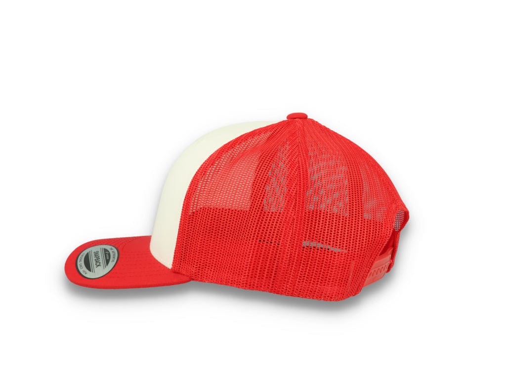 Retro Trucker Red/White/Red Flexfit 6606CF Yupoong