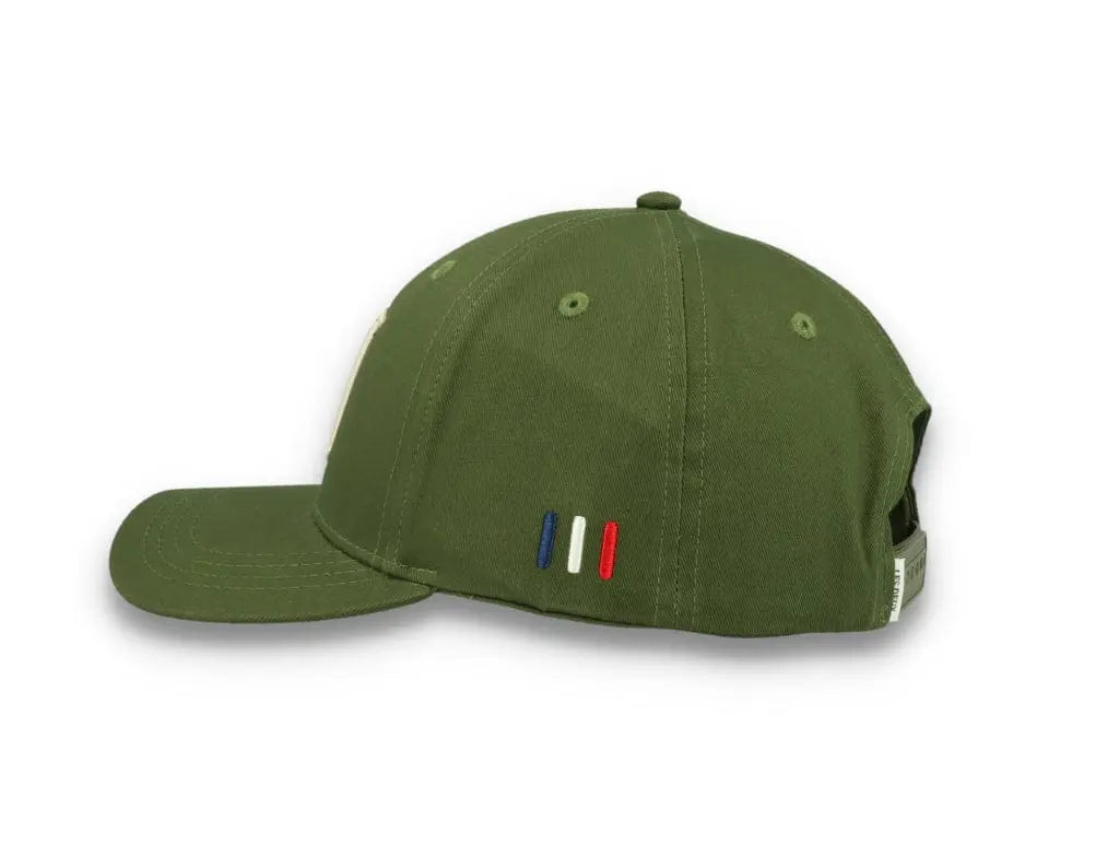 Encore Organic Baseball Cap Dark Ivy Green/Ivory - LOKK