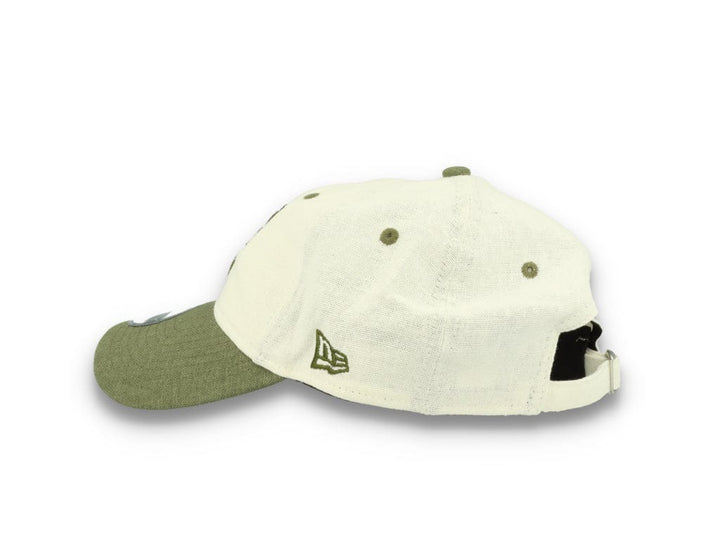 9TWENTY Linen Script New Era White New Era