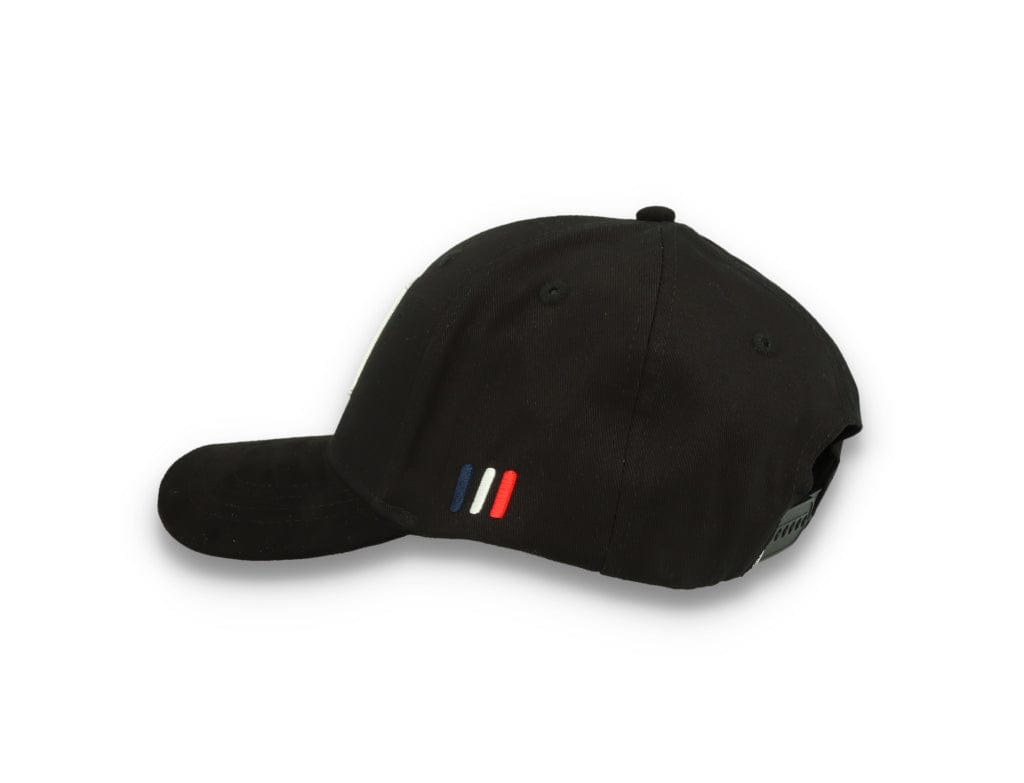 Les Deux Baseball Cap Suede II Black/White