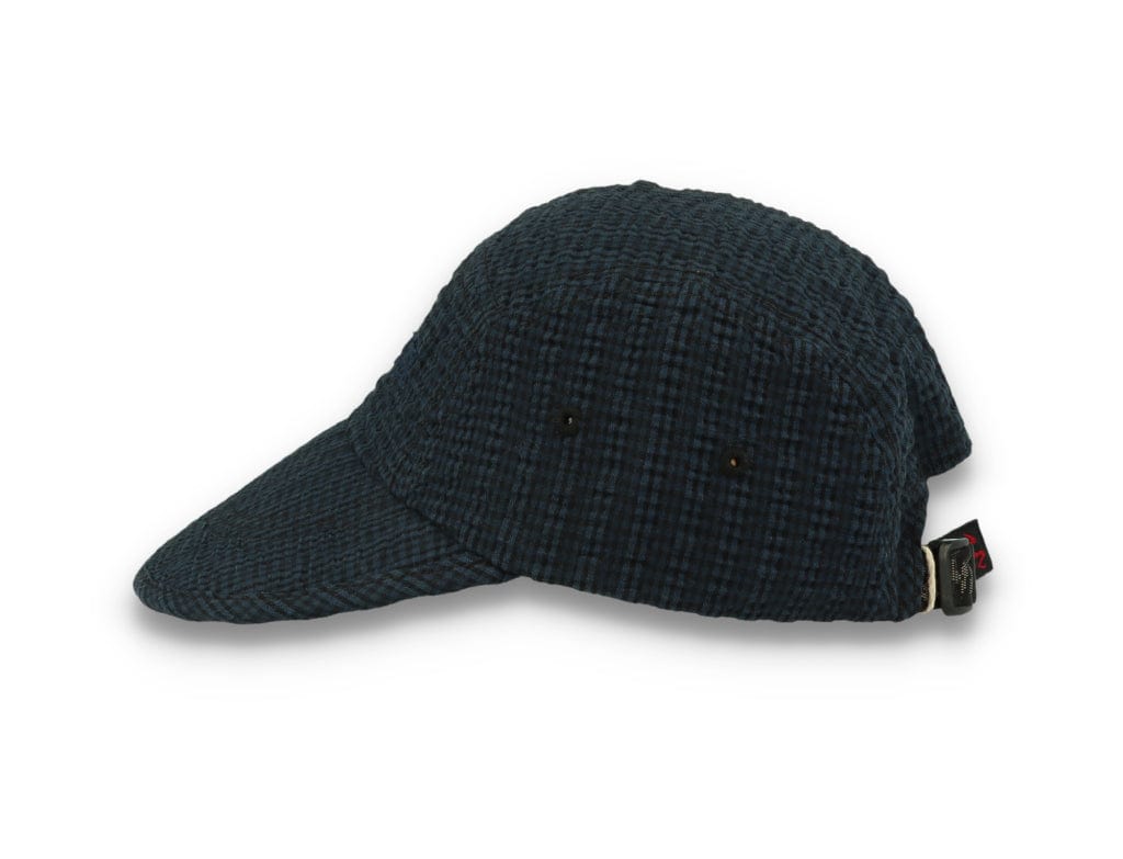 O.G. Seersucker Canyon Cap Royal Blue Garment Dyed - LOKK