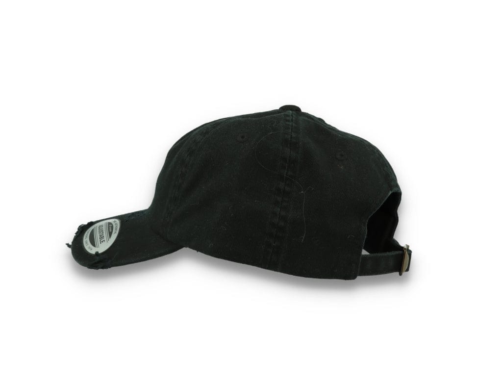 Low Profile Destroyed Cap Black 6245DC - LOKK