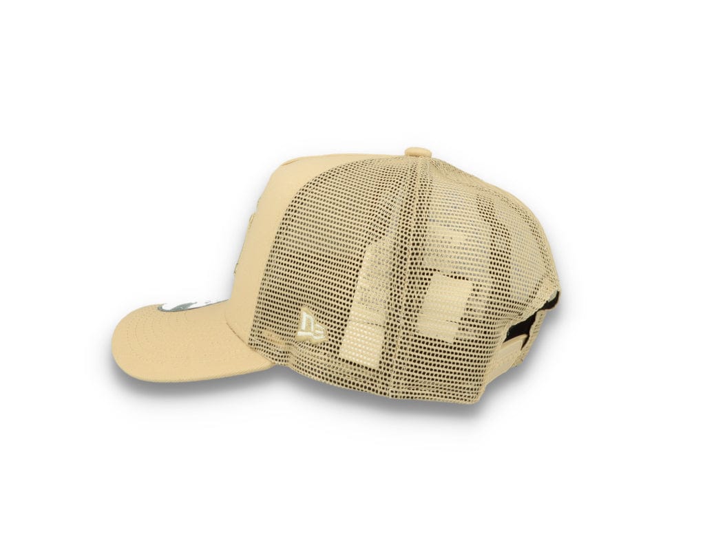 Kids Tonal Mesh Trucker New York Yankees  Beige - LOKK