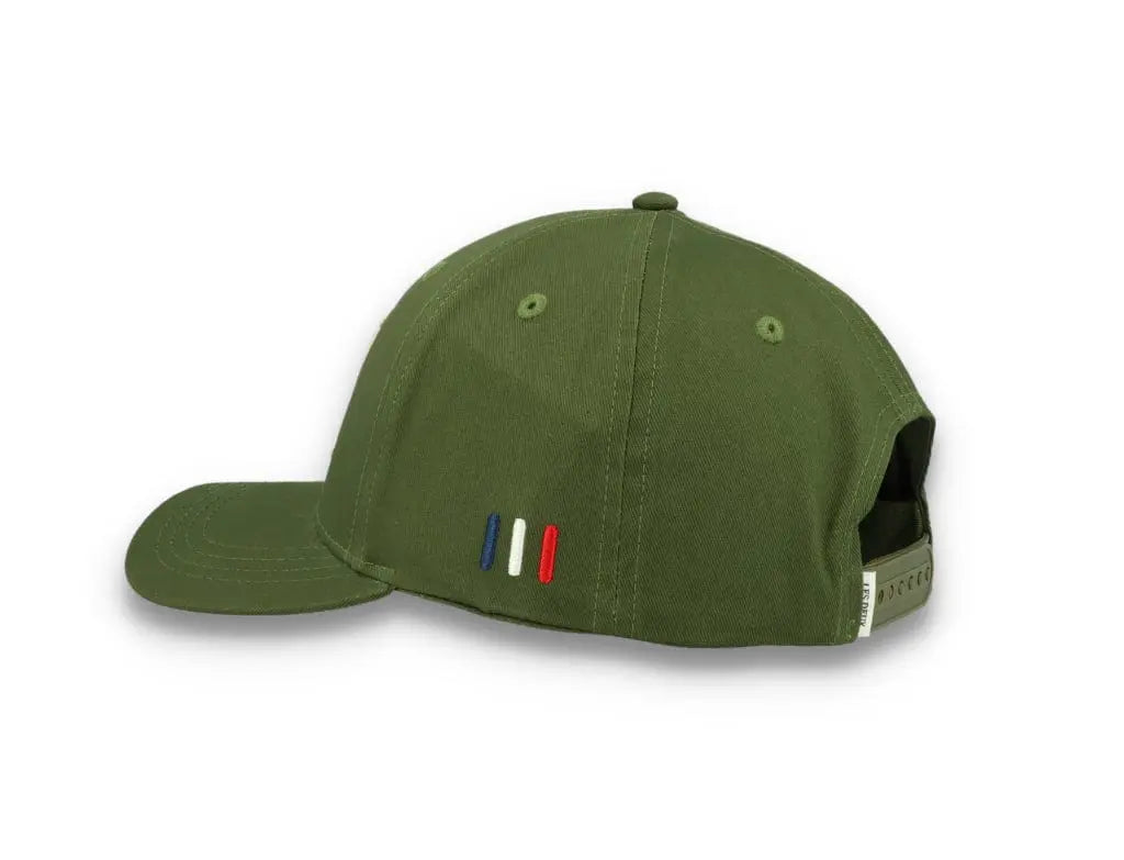 Encore Organic Baseball Cap Dark Ivy Green/Ivory - LOKK