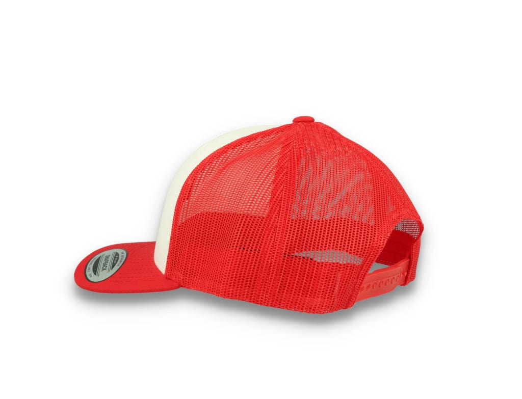 Retro Trucker Red/White/Red Flexfit 6606CF Yupoong