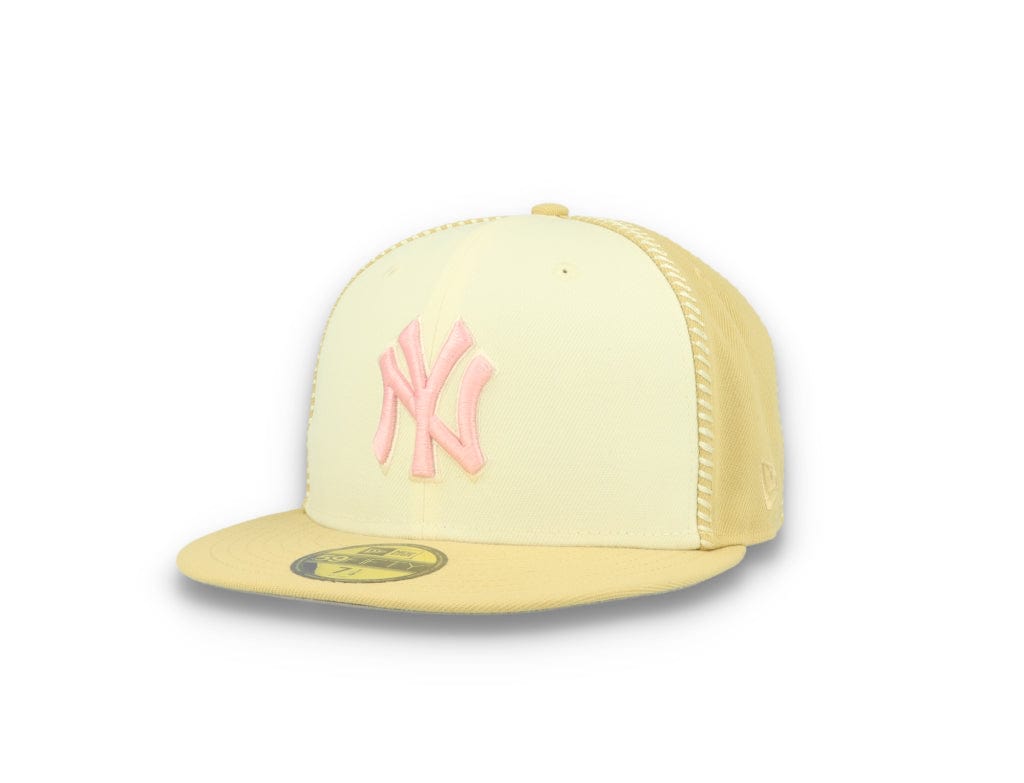 59FIFTY NY Yankees Seam Stitch Chalk White - LOKK