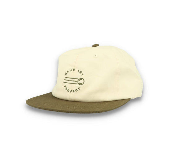 121 Mid Pro Hat Off White/Olive - LOKK