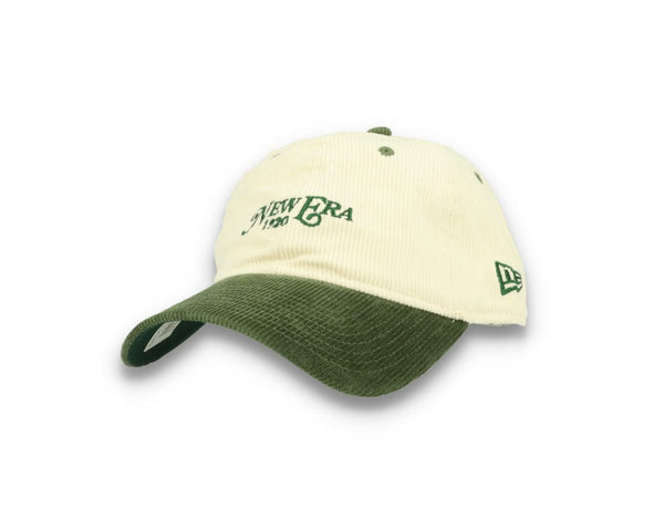 9TWENTY Ne Contrast Cord New Era White/Green - LOKK