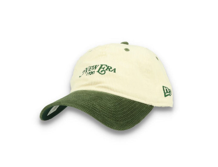9TWENTY Ne Contrast Cord New Era White/Green - LOKK