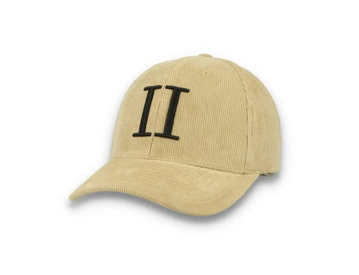 Encore Corduroy Baseball Cap Dark Sand/Black - LOKK