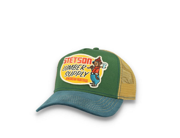 Trucker Cap Lumber Supply Denim/Green