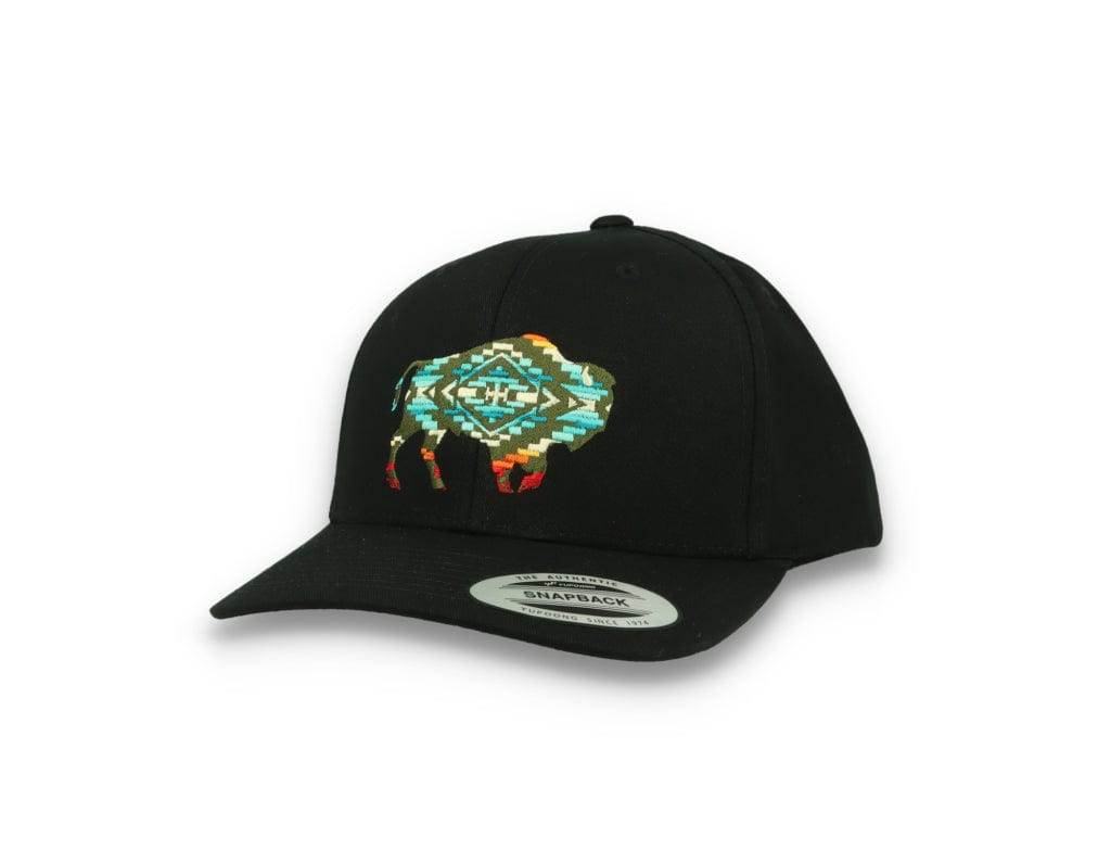Pendleton Buffalo Embroidered Cap Black - LOKK