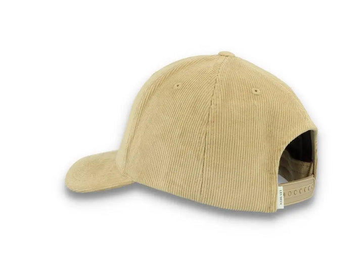 Encore Corduroy Baseball Cap Dark Sand/Black - LOKK