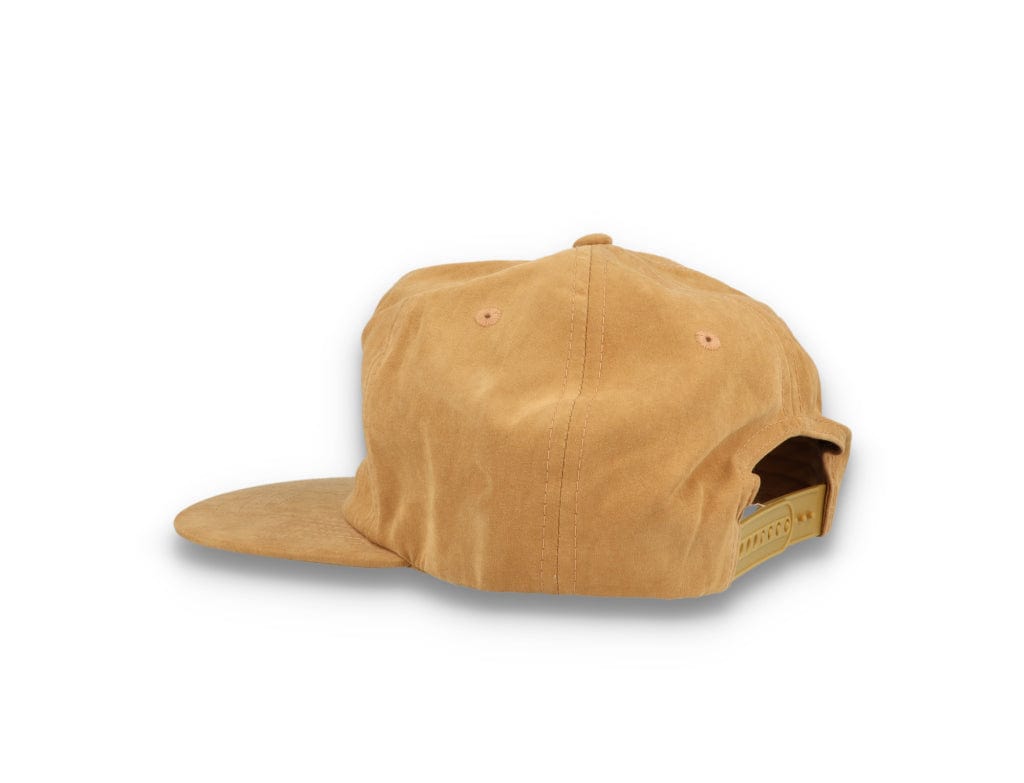 Free & Easy Peach Fuzz Snapback Cap Tan - LOKK