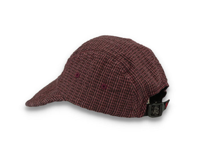 O.G. Seersucker Canyon Cap Dusty Maroon Garment Dyed - LOKK