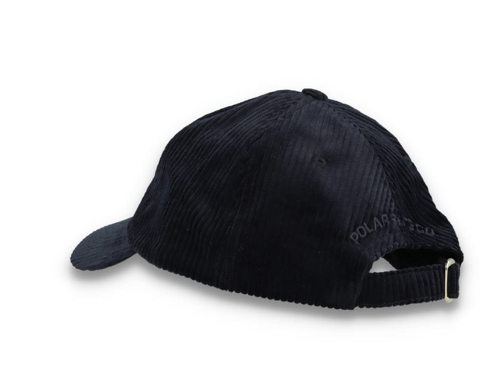 Polar Stroke Logo Cord Cap Navy - LOKK