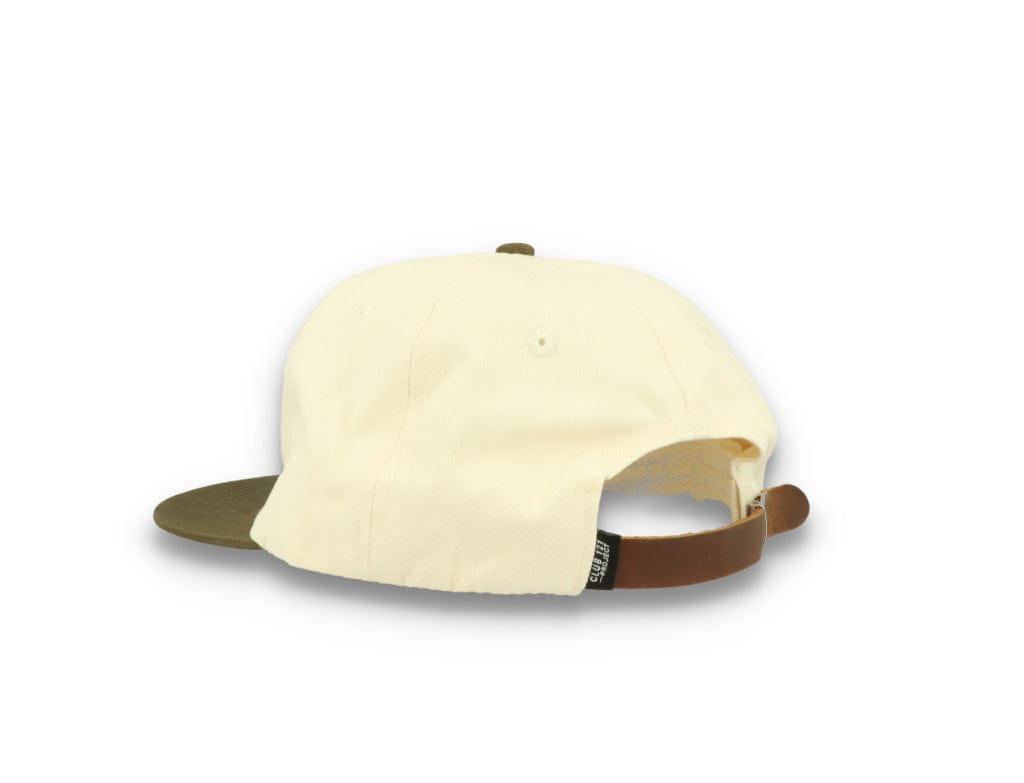 121 Mid Pro Hat Off White/Olive - LOKK