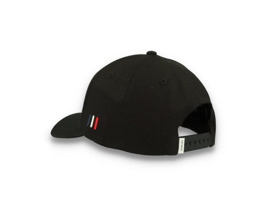 Encore Organic Baseball Cap Black/Washed Denim Blue - LOKK