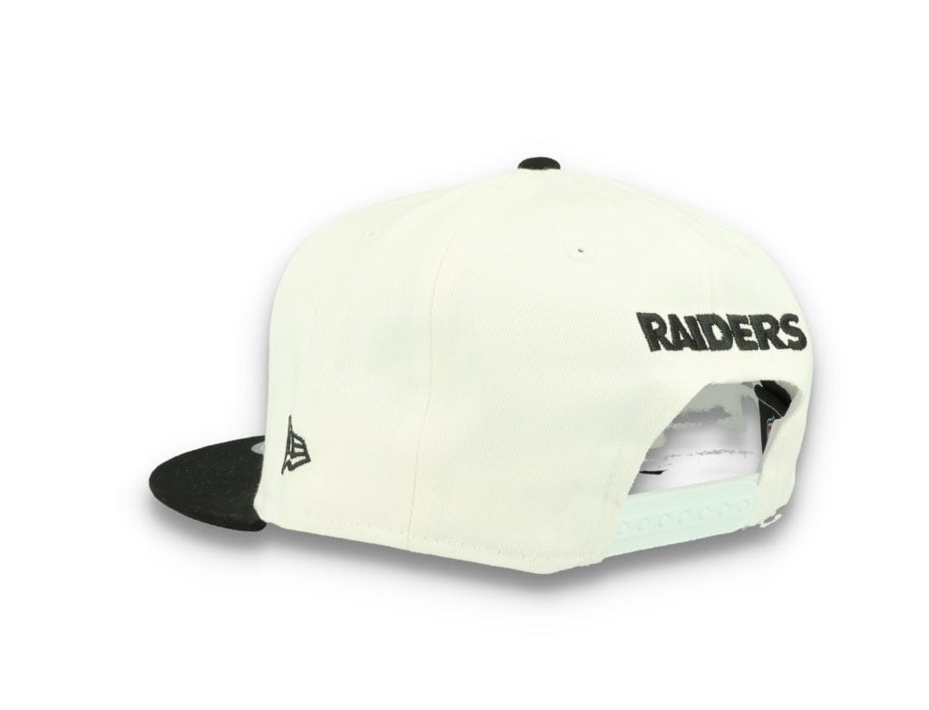 9FIFTY White Crown Patches Las Vegas Raiders Optic White - LOKK