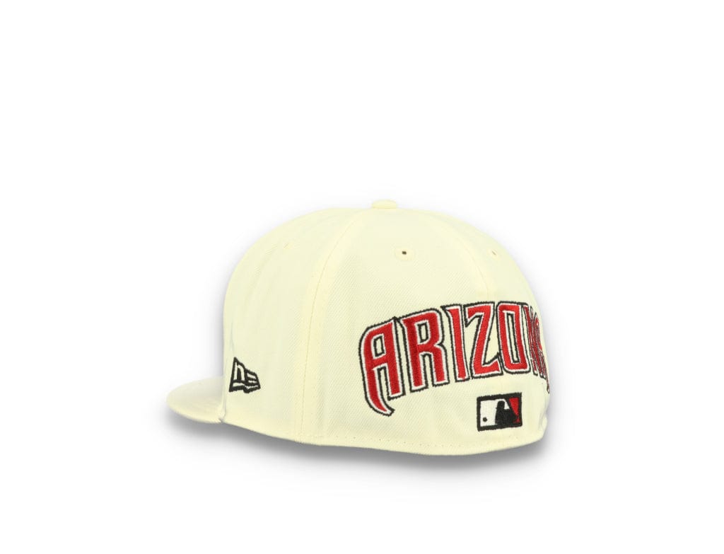 59FIFTY Upside Down All Over Print Arizona Diamondbacks Chrome White