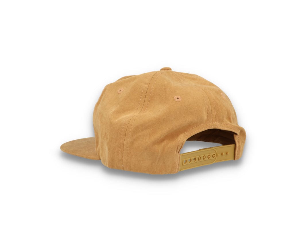 Free & Easy Peach Fuzz Snapback Cap Tan - LOKK