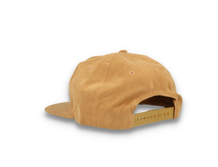 Free & Easy Peach Fuzz Snapback Cap Tan - LOKK