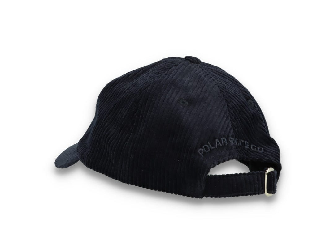 Polar Stroke Logo Cord Cap Navy - LOKK