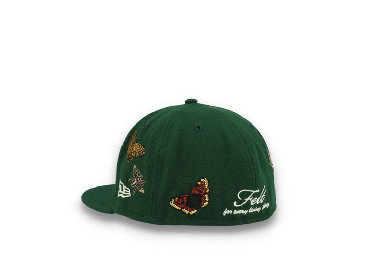 59FIFTY X FELT Oakland Athletics Official Team Color