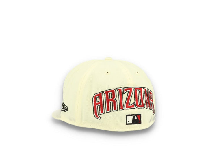 59FIFTY Upside Down All Over Print Arizona Diamondbacks Chrome White