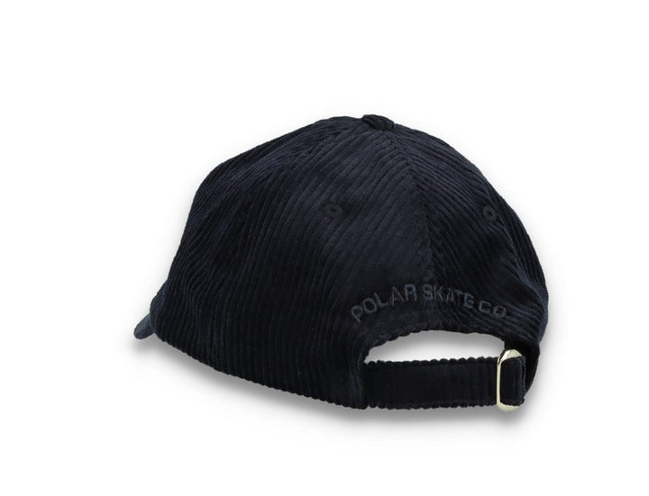 Polar Stroke Logo Cord Cap Navy - LOKK