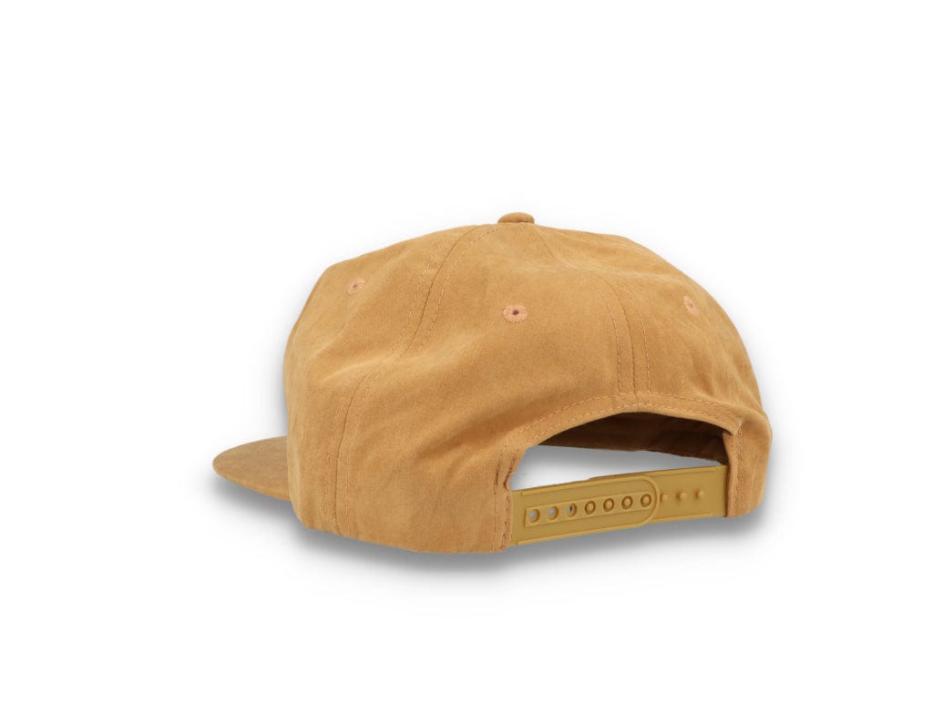 Free & Easy Peach Fuzz Snapback Cap Tan - LOKK