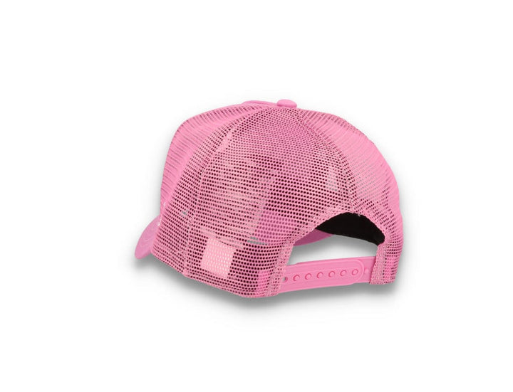 Kids Tonal Mesh Trucker Los Angeles Dodgers Pink - LOKK