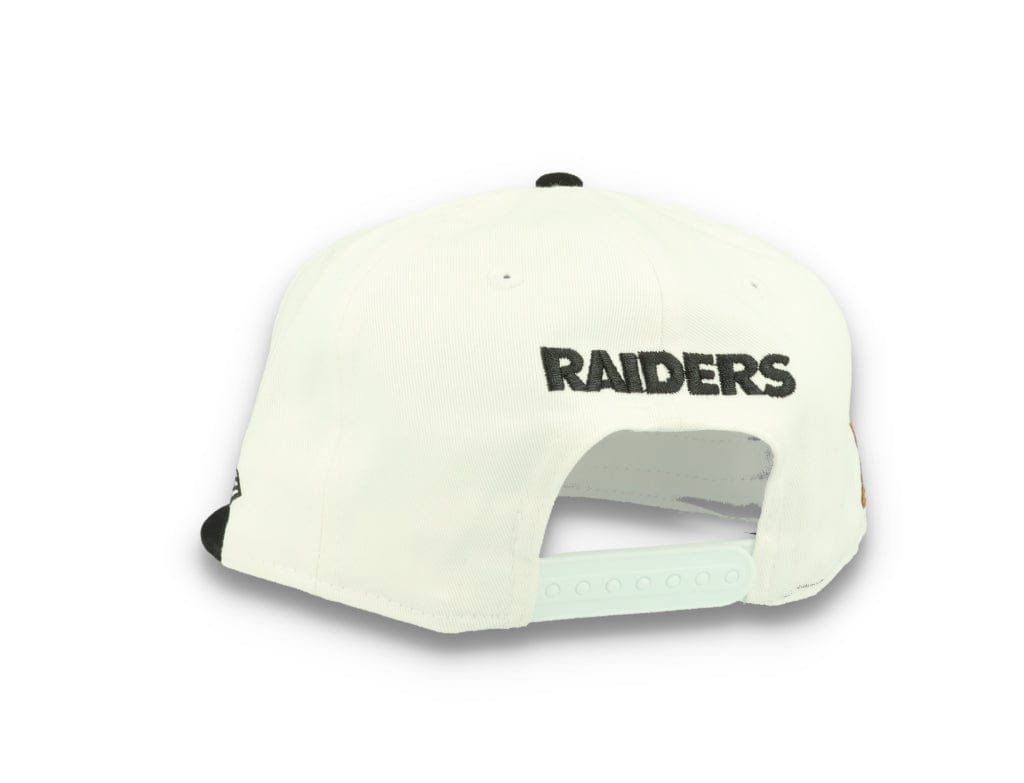9FIFTY White Crown Patches Las Vegas Raiders Optic White - LOKK