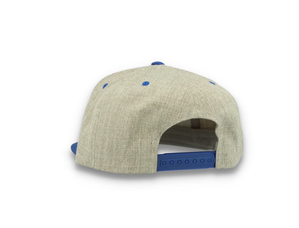 Yupoong Classic Snapback 6089MT Heather Grey/Royal - LOKK