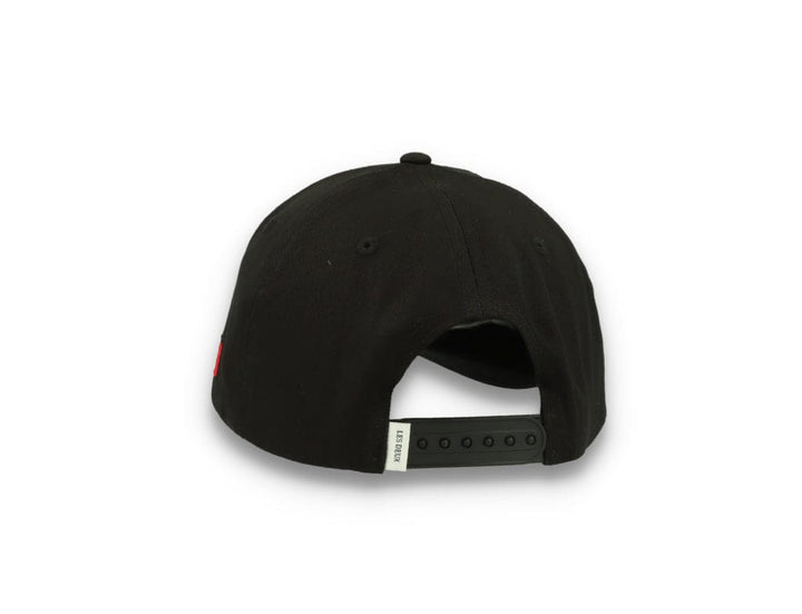Encore Organic Baseball Cap Black/Washed Denim Blue - LOKK